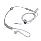 mikrofonlu 3.5mm 4 boğum sipiral mono koruma kulaklığı mikrofonlu 3.5mm 4 boğum sipiral mono koruma kulaklığı