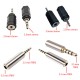 3.5mm stereo erkek 2.5mm stereo dişi 3.5mm stereo trrs dişi -erkek jak 4 lü set