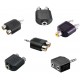 3.5mm strereo - rca dişi erkek çevirici 6lı set