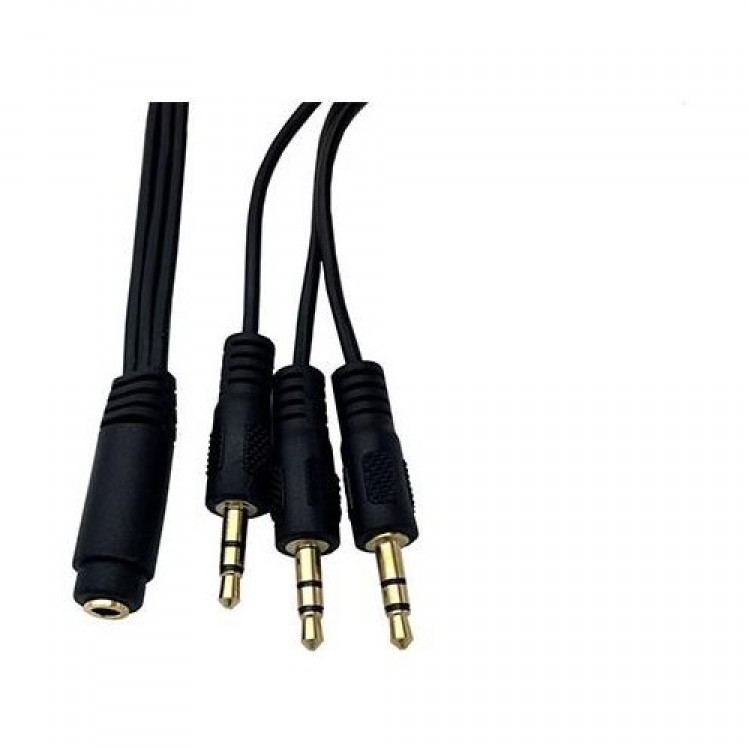 Ses sistemi kablosu 3 erkek aux 1 dişi aux 1 dişi stereo 3 erkek stereo kablo Ses sistemi kablosu 3 erkek aux 1 dişi aux 1 dişi stereo 3 erkek stereo kablo