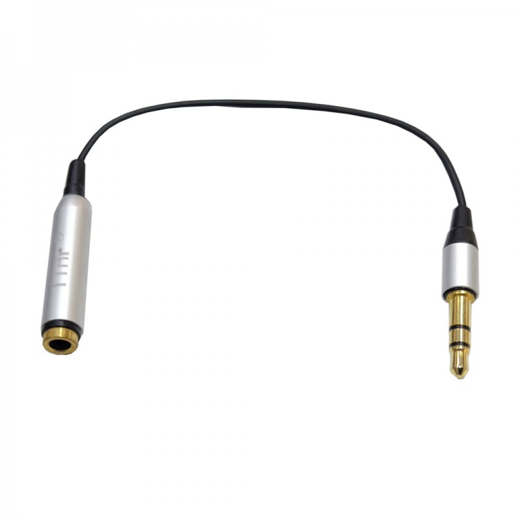 3,5mm stereo to 3,5mm stereo dişi erkek çevirici aux uzatma 15cm