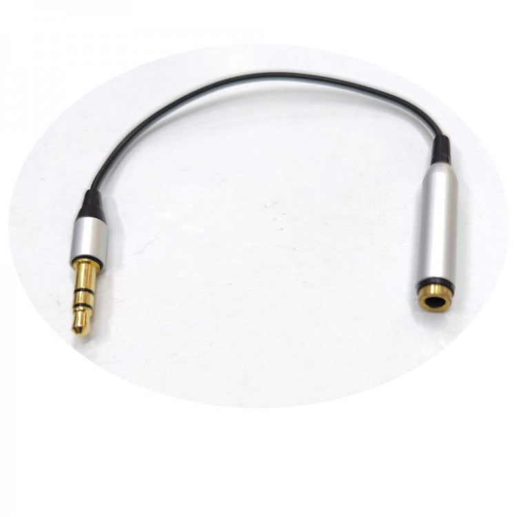 3,5mm stereo to 3,5mm stereo dişi erkek çevirici aux uzatma 15cm 3,5mm stereo to 3,5mm stereo dişi erkek çevirici aux uzatma 15cm