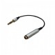 3,5mm stereo to 3,5mm stereo dişi erkek çevirici aux uzatma 15cm