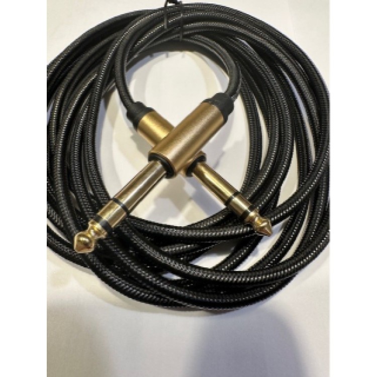 3 metre 6.3 mm stereo kablo 3 metre amfi kablosu 3 metre gitar saz kablosu 3 metre 6.3 mm stereo kablo 3 metre amfi kablosu 3 metre gitar saz kablosu