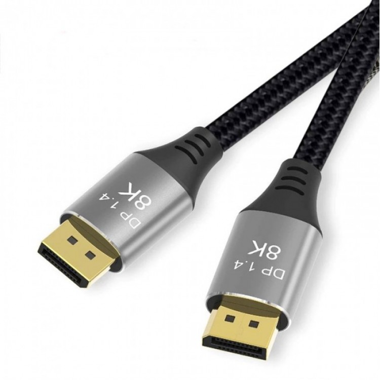 3 metre 8k displayport kablo 1.4 versiyon 8k displayport kablo 3 metre