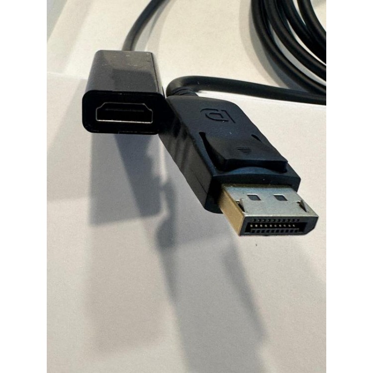 3 metre erkek displayport dişi hdmi kablo