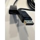 3 metre erkek displayport dişi hdmi kablo