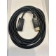 3 metre erkek displayport dişi hdmi kablo