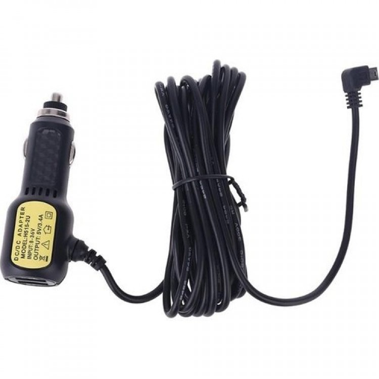 3 metre mini usb araç kamera şarj aleti 5 pin mini usb navigasyon şarj aleti 5 volt 3.5 amper