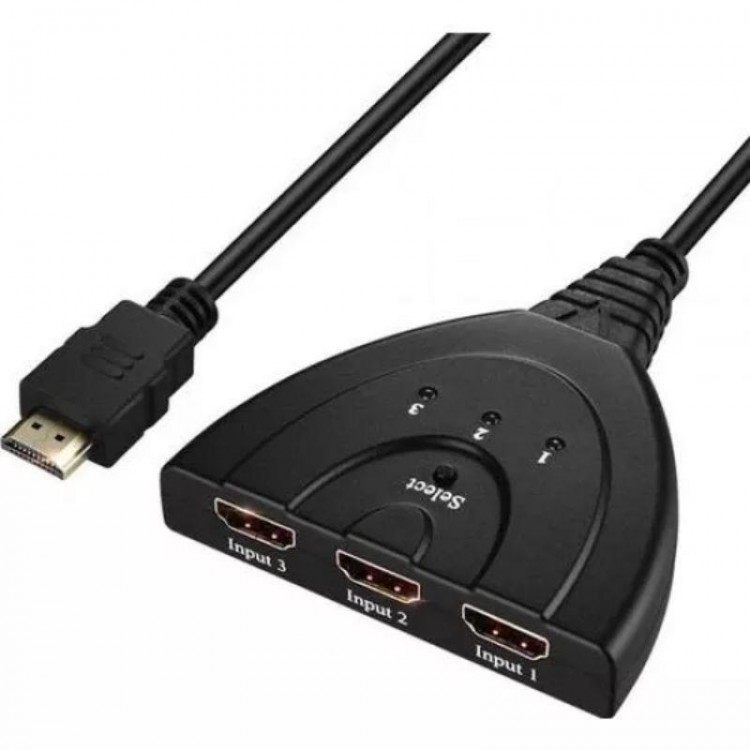 3 port hdmi switch kablolu hdmi çoklayıcı