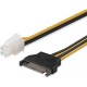30 cm 15 pin erkek sata to 4 pin kablo 15 pin sata to 4 pin 12v power kablo 30 cm 15 pin erkek sata to 4 pin kablo 15 pin sata to 4 pin 12v power kablo