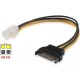 30 cm 15 pin erkek sata to 4 pin kablo 15 pin sata to 4 pin 12v power kablo 30 cm 15 pin erkek sata to 4 pin kablo 15 pin sata to 4 pin 12v power kablo