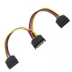 30 cm 15 pin sata 2x sata power çoklayıcı 15 pin erkek sata 2x sata çoklayıcı uzatma kablo 30 cm 15 pin sata 2x sata power çoklayıcı 15 pin erkek sata 2x sata çoklayıcı uzatma kablo