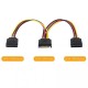 30 cm 15 pin sata 2x sata power çoklayıcı 15 pin erkek sata 2x sata çoklayıcı uzatma kablo 30 cm 15 pin sata 2x sata power çoklayıcı 15 pin erkek sata 2x sata çoklayıcı uzatma kablo