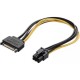 30 cm 15 pin sata 6 pin pci express kablo 15 pin erkek sata 6 pin dişi pci exp grafik kartı güç kablo 30 cm 15 pin sata 6 pin pci express kablo 15 pin erkek sata 6 pin dişi pci exp grafik kartı güç kablo