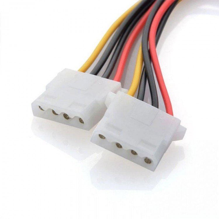 Dişi ide power erkek sata power 2x dişi molex erkek sata power kablo Dişi ide power erkek sata power 2x dişi molex erkek sata power kablo