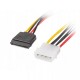 Dişi sata power erkek ide power kablo sata dişi molex erkek power kablo 30 cm Dişi sata power erkek ide power kablo sata dişi molex erkek power kablo 30 cm