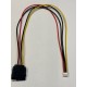 30 cm 4 pin sata kablo mini 4 pin sata power kablo 30 cm 4 pin sata kablo mini 4 pin sata power kablo