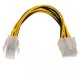 30 cm 4 pin to 8 pin güç kablo 4 pin to 8 pin cpu güç kablo