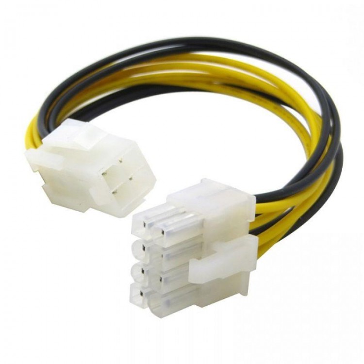 30 cm 4 pin to 8 pin güç kablo 4 pin to 8 pin cpu güç kablo