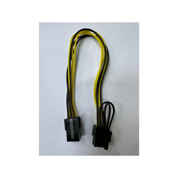 6 pin 8 pin çevirici 6 pin 6+2 pin power kablo 30 cm 6 pin uzatma kablosu