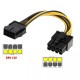 30 cm 8 pin pci express kablo 30 cm 8 pin to 8 pin pci exp gpu power kablo 30 cm 8 pin pci express kablo 30 cm 8 pin to 8 pin pci exp gpu power kablo