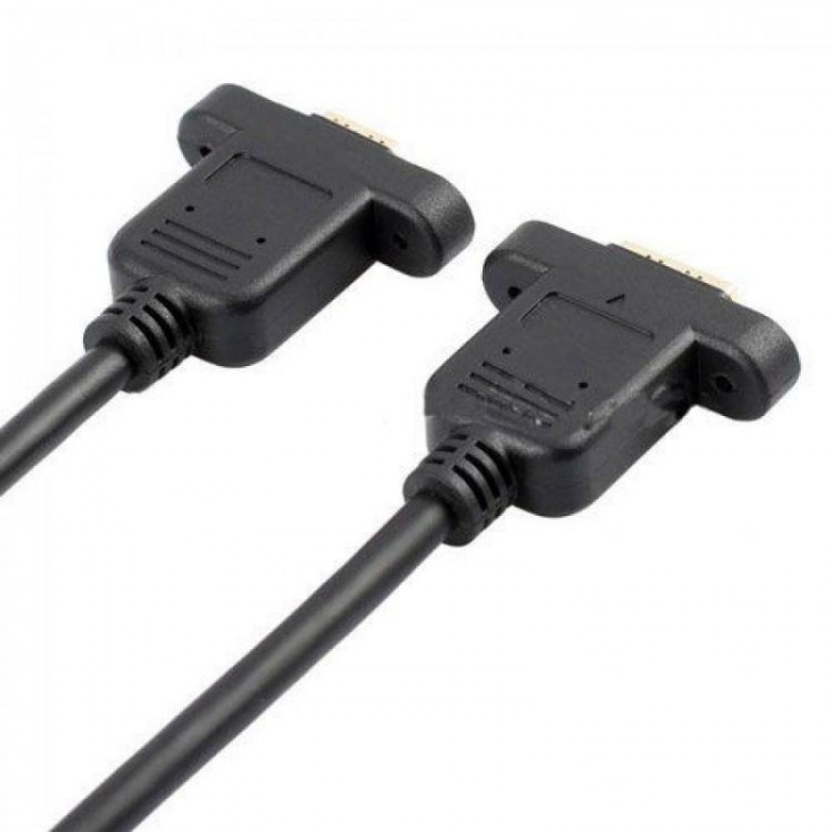 30 cm hdmi dişi dişi panel tipi kablo
