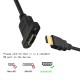 30 cm hdmi uzatma kablosu vidalanabilir hdmi uzatma kablosu