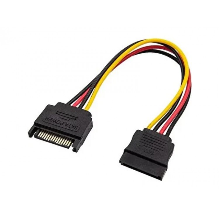 30 cm sata power uzatma kablosu dişi erkek sata power uzatma kablosu erkek dişi sata power kablo
