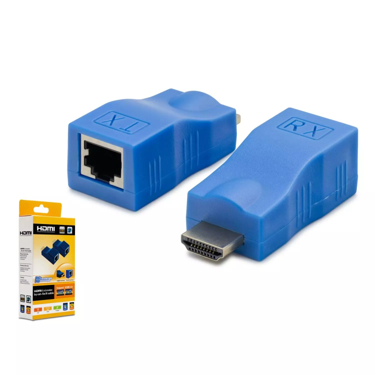 30 metre hdmi extender cat6 ile hdmi uzatıcı cat5 ile 30 metre hdmi uzatıcı