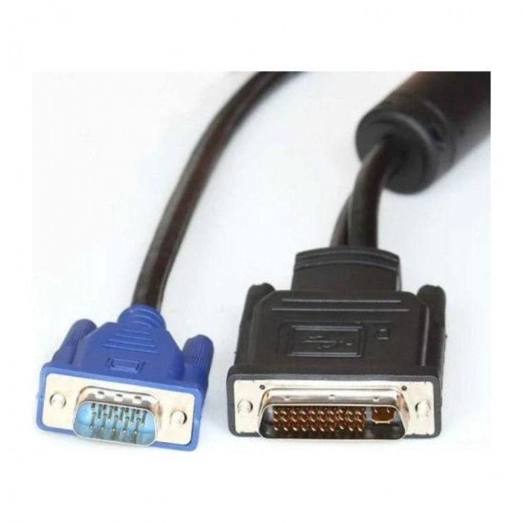30 pin dvi vga kablo geniş dvi vga kablo 1.8 metre 35 pin dvi vga kablo