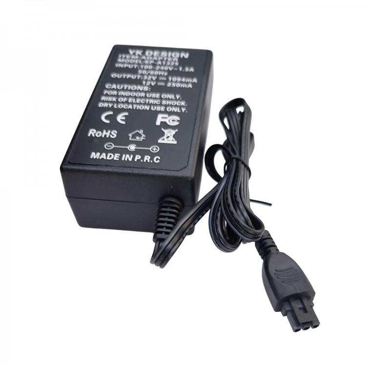 32V 1094 mA 12V 250mA muadil yazıcı adaptörü siyah uç 32V 1094 mA 12V 250mA muadil yazıcı adaptörü siyah uç