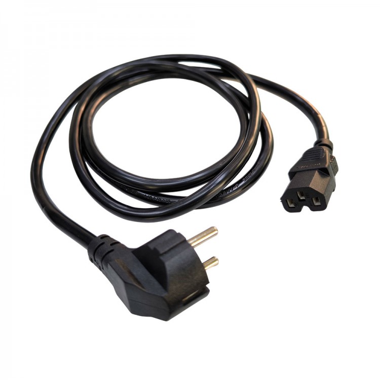 3x1.5 power kablo C15 oluklu power güç kablosu 2m
