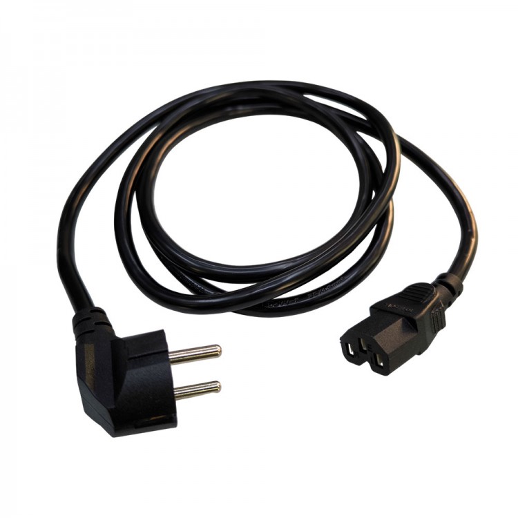 3x1.5 power kablo C15 oluklu power güç kablosu 2m 3x1.5 power kablo C15 oluklu power güç kablosu 2m
