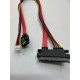 4 pin sata 22 pin sata kablo 15+7 pin sata 7 pin sata 4 pin power kablo 40 cm mini 4 pin sata sata kablo