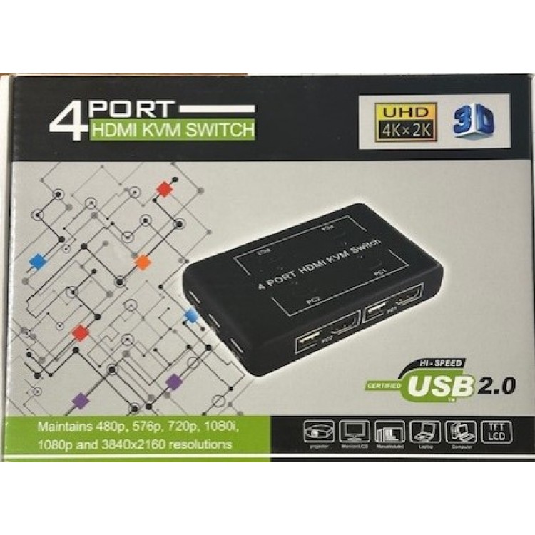 4 port hdmi kvm switch 4 port hdmi kvm switch