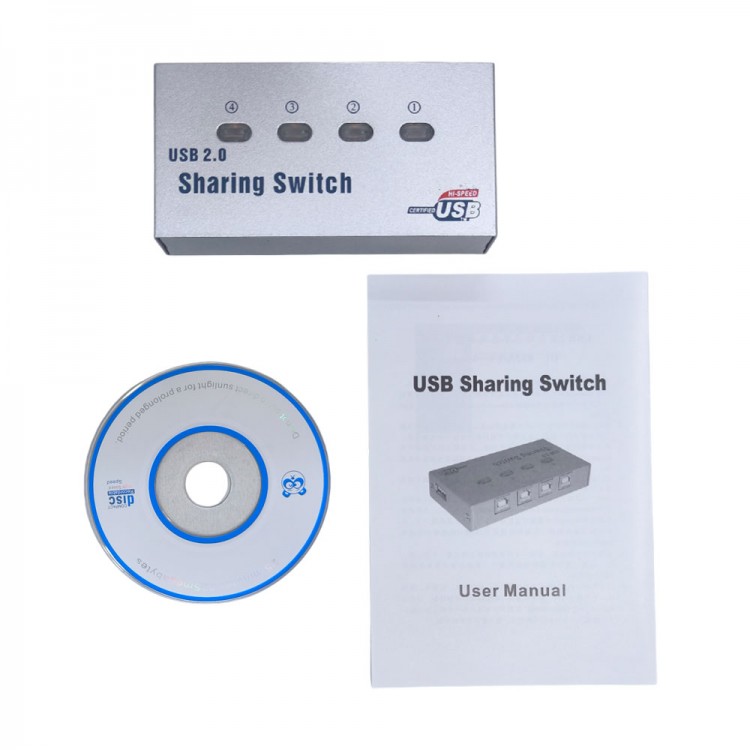4 port usb 2.0 Sharing switch 4 kasa 1 yazıcı anahtarlı switch