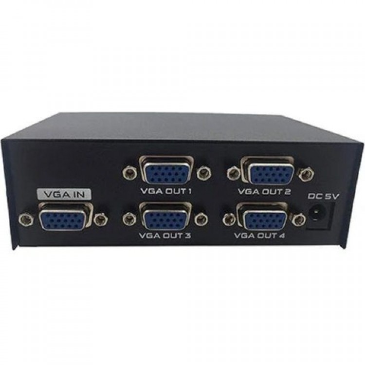 4 port vga splitter 200 mhz vga çoklayıcı