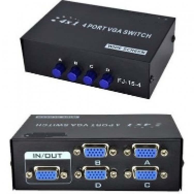 4 port vga switch 4 port vga seçici seçmeli vga switch kayıt cihazı kasa vga switch 4 port vga switch 4 port vga seçici seçmeli vga switch kayıt cihazı kasa vga switch