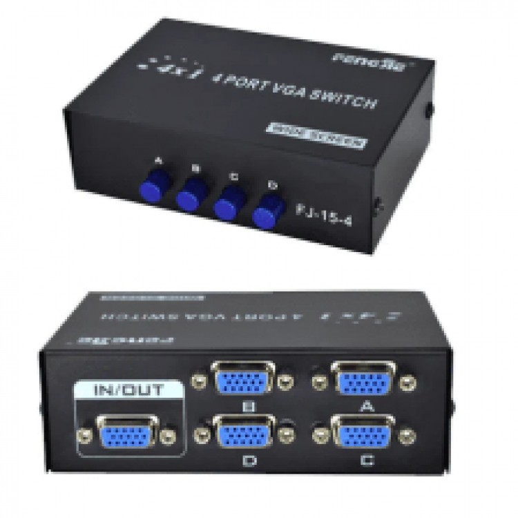 4 port vga switch 4 port vga seçici seçmeli vga switch kayıt cihazı kasa vga switch 4 port vga switch 4 port vga seçici seçmeli vga switch kayıt cihazı kasa vga switch