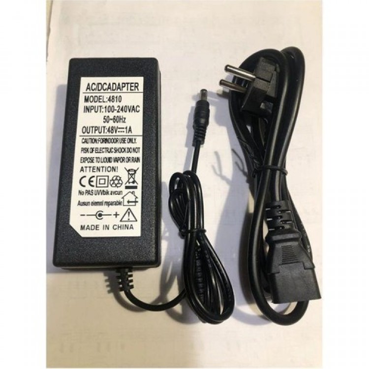 48 volt 1 amper adaptör 5.5mm 2.5mm 48 volt 1 amper adaptör 5.5mm 2.5mm