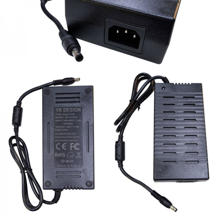 48v 5A  adaptör 5.5*2.5mm standart uçlu adaptör