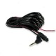 5 metre 5 pin 2.5 mm geri görüş kamera kablosu 2.5 mm 5 pin araç kamera kablosu