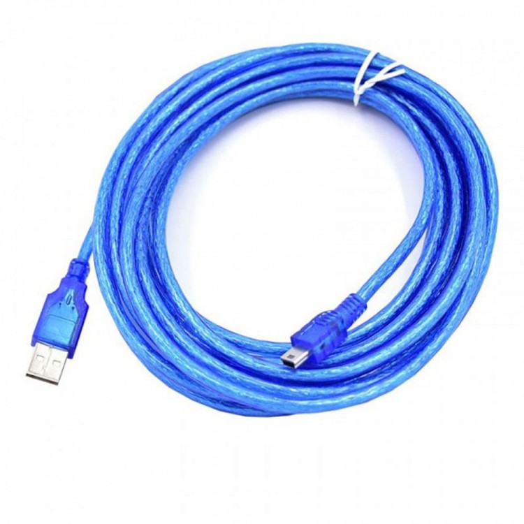 5 metre 5 pin kablo 5 metre mini usb kablo mini usb şarj ve data kablosu 5 metre 5 pin kablo 5 metre mini usb kablo mini usb şarj ve data kablosu