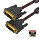DVI 24+1erkek erkek örgülü kablo dvi d 1080p görüntü kablosu 5m DVI 24+1erkek erkek örgülü kablo dvi d 1080p görüntü kablosu 5m