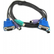 5 metre kvm kablo erkek erkek 5 metre kvm switch kablosu