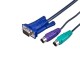 5 metre kvm kablo erkek erkek 5 metre kvm switch kablosu