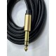 5 metre stereo 6.3 mm kablo 5 metre stereo amfi kablosu