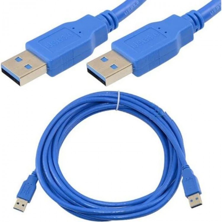 5 metre usb 3.0 erkek erkek usb 3.0 bağlantı kablosu 5 metre usb 3.0 erkek erkek usb 3.0 bağlantı kablosu