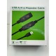 5 metre usb 3.0 uzatma kablosu güç destekli usb 3.0 5 metre extansion kablo